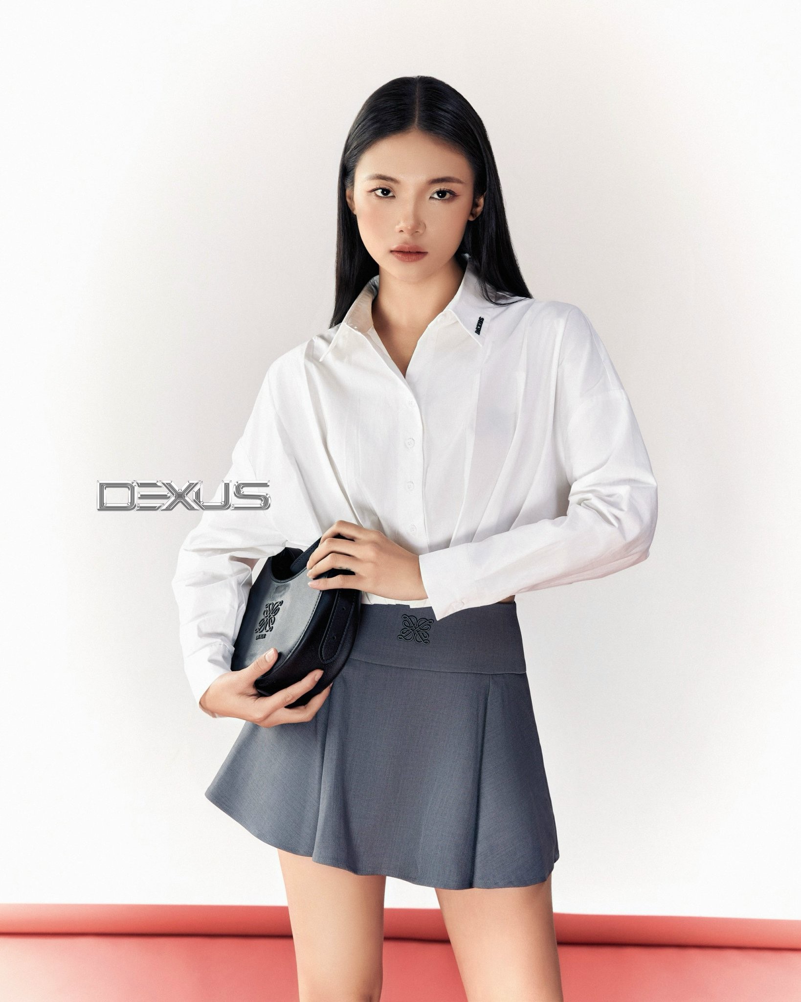 [DEXUS] CHÂN VÁY GHI DÁNG XOÈ BASIC SKIRT - DXCV120426