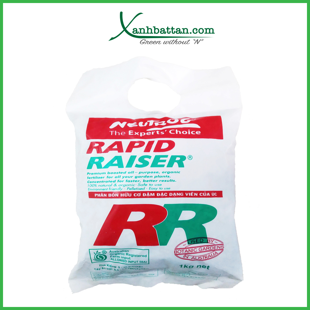 Phân Hữu Cơ Rapid Raiser Nhập Khẩu Từ Úc Túi 1 Kg