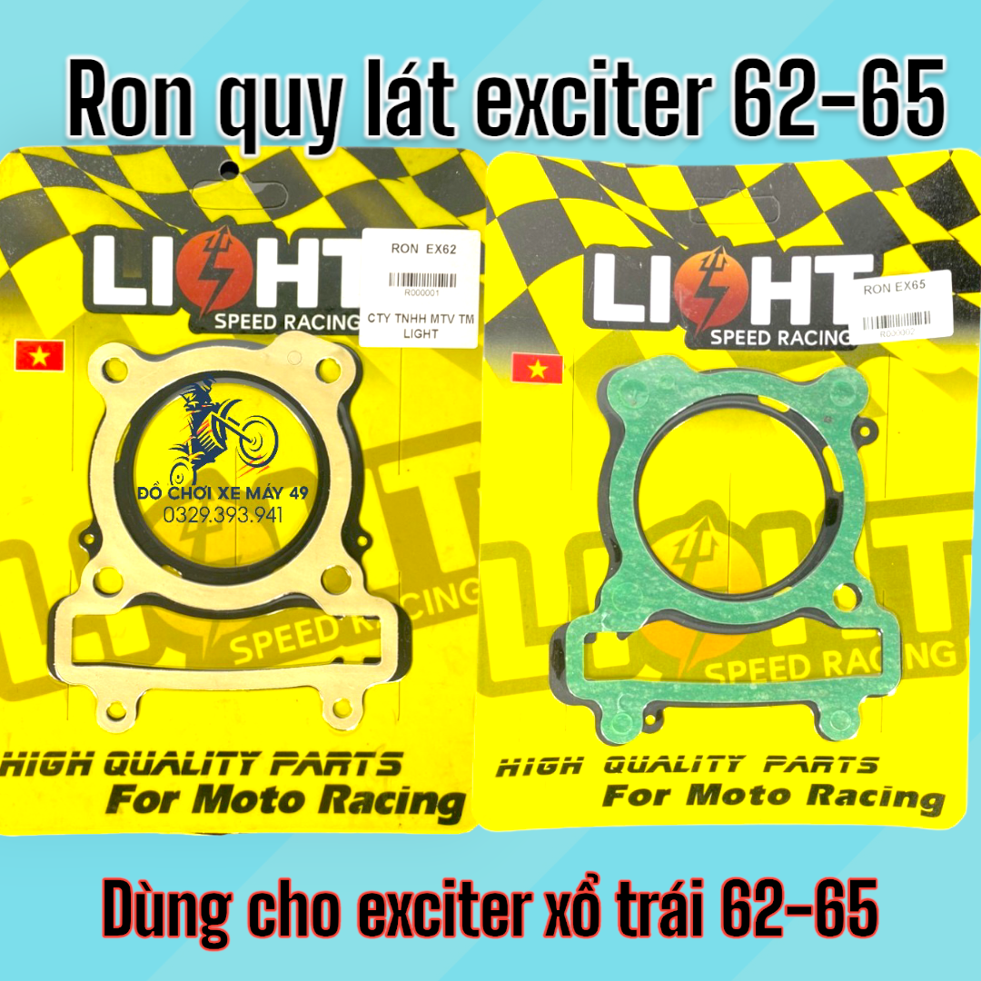Ron Chân Lòng Ron Quy Lát Exciter Trái 62 - 65  Light Speed
