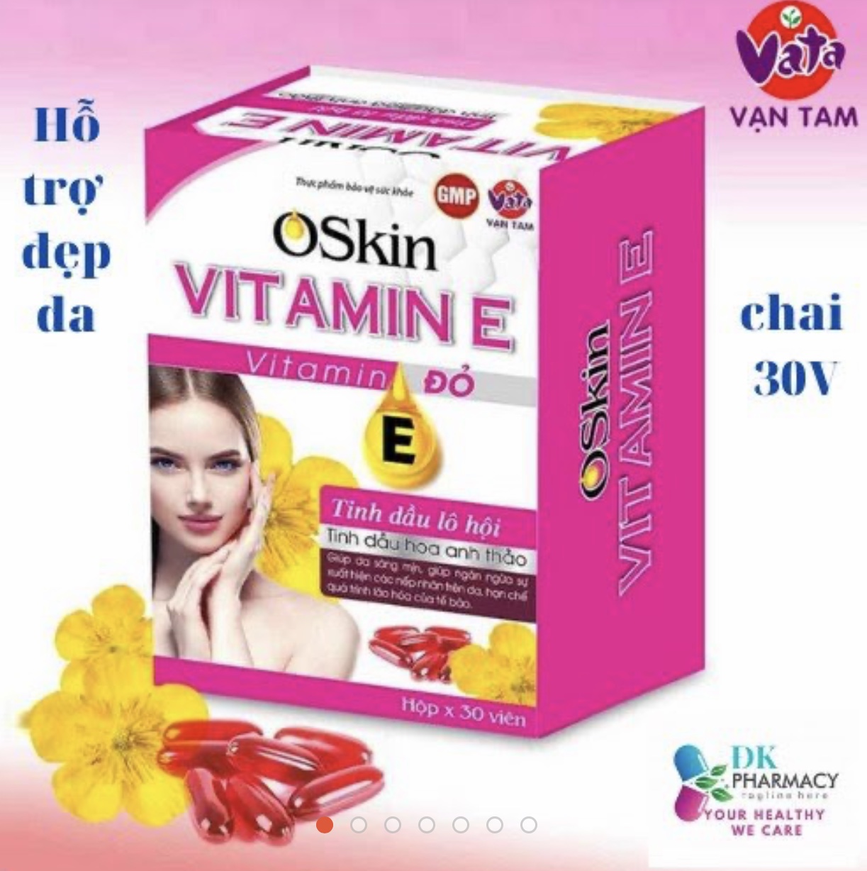 OSKIN VITAMIN E THỰC PHẨM DÀNH CHO PHÁI NỮ