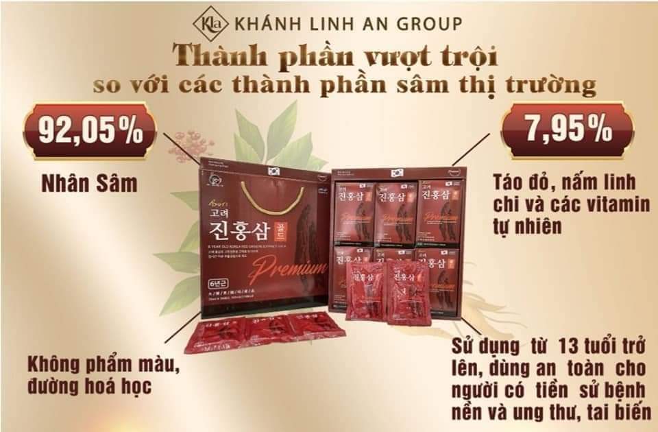 HỒNG SÂM HÀN QUỐC BORI