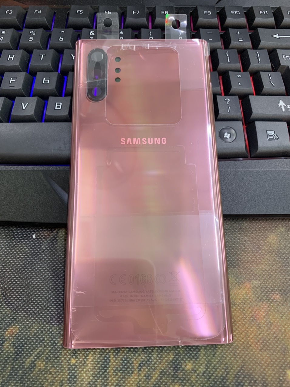 NẮP LƯNG ĐIỆN THOẠI SAMSUNG NOTE 10 PLUS ZIN