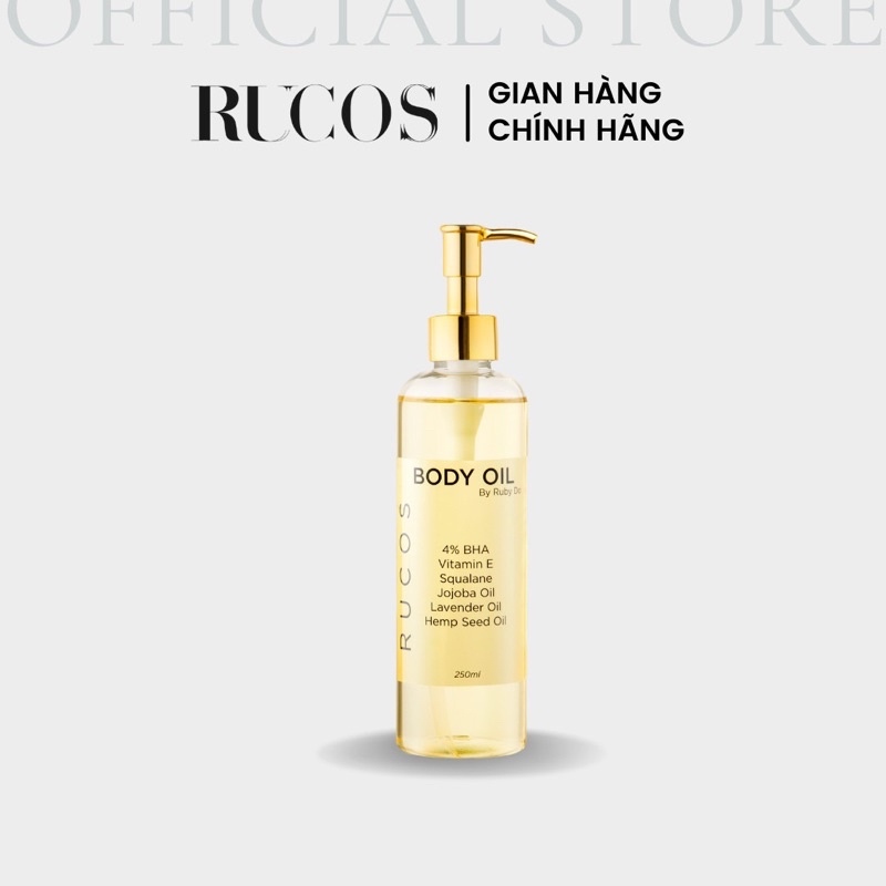 [Body Oil] Dầu dưỡng da body 4 BHA RUCOS