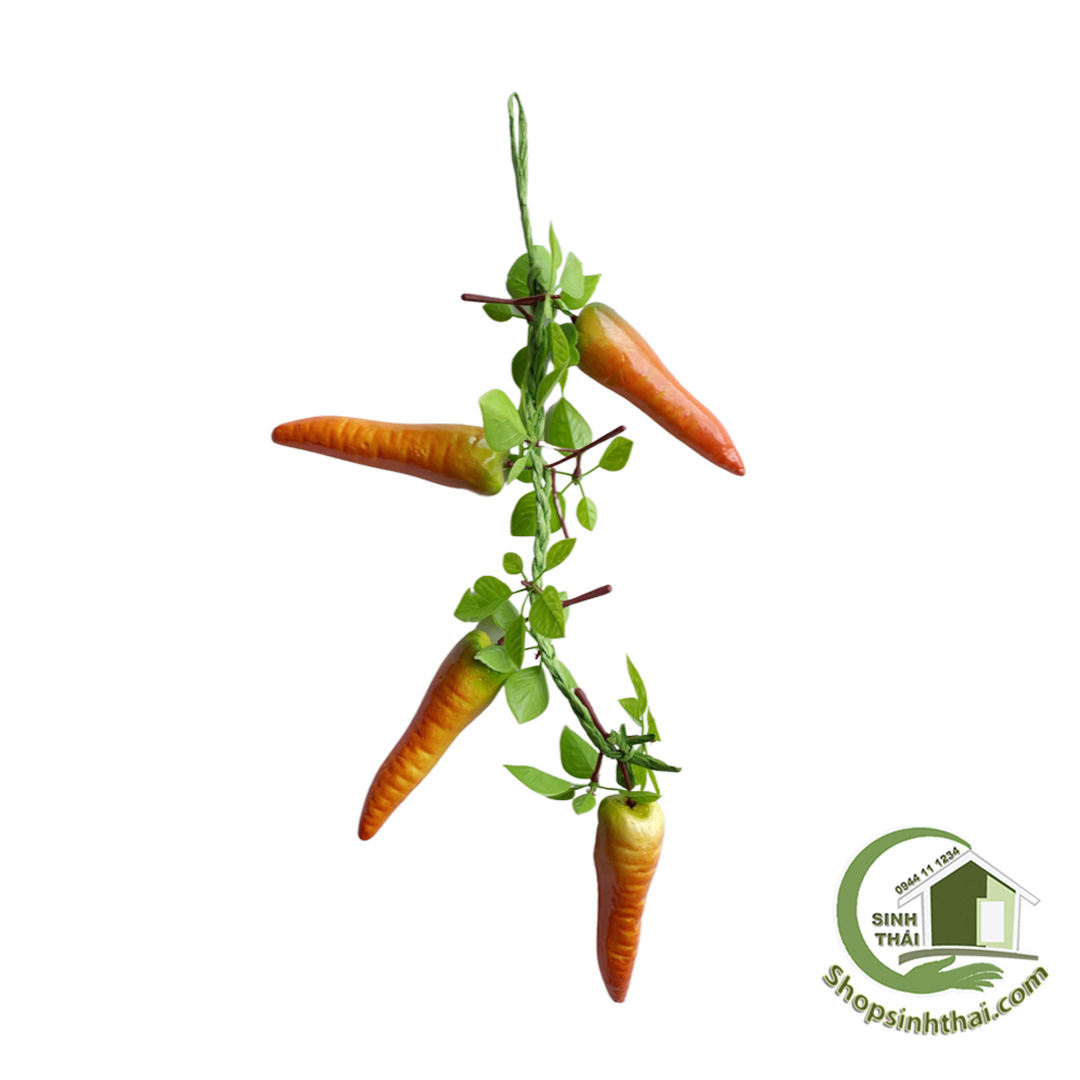 Dây củ cà rốt giả - Dây củ quả giả cao cấp [ Kho sỉ ]