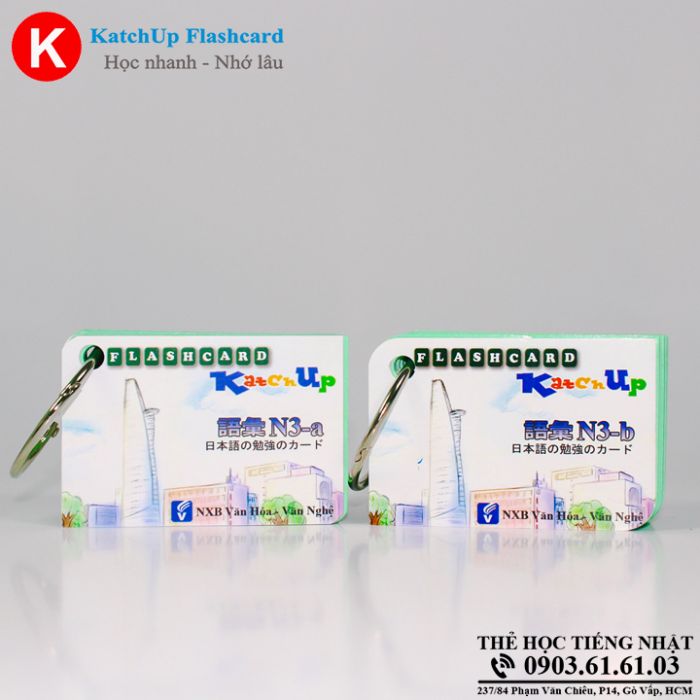 [HCM] Flashcard Từ Vựng N3 (Soumatome N3) – high quality