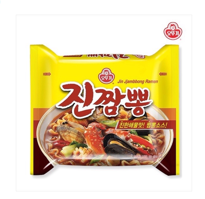 Ottogi] Mì hải sản Jin Jjambbong 130g