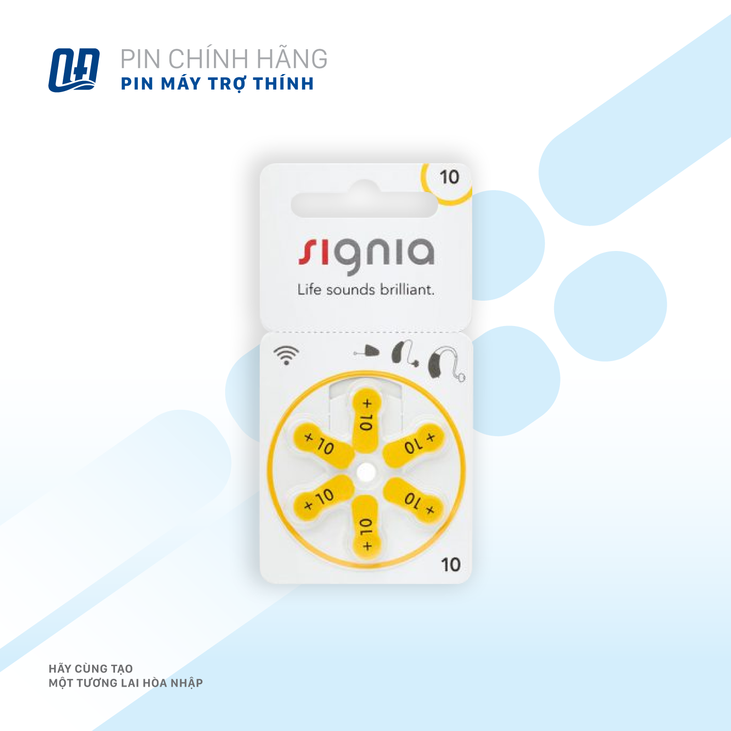 Signia Hearing aid battery 10