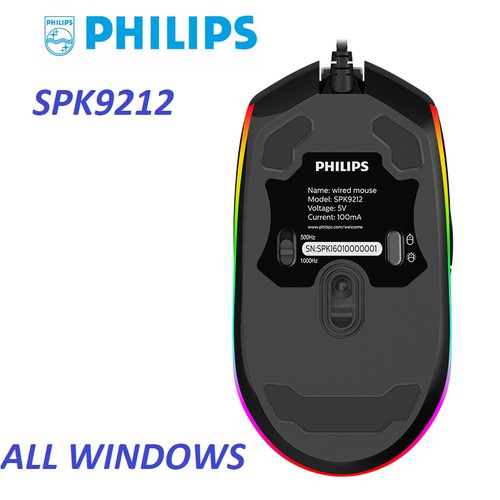 [HCM]Chuột SPK9212 Gaming Philips RGB (G200)
