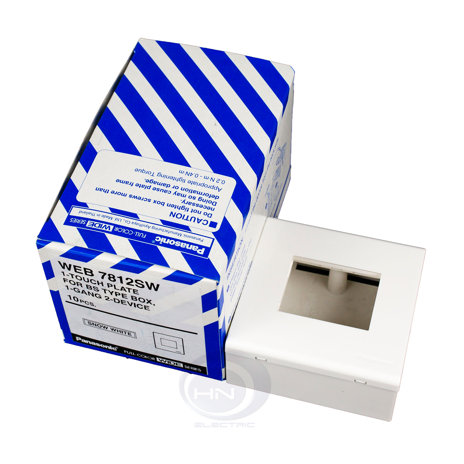 [FreeshipMAX] VTM- Mặt vuông dành cho 2 thiết bị PANASONIC WEB7812SW