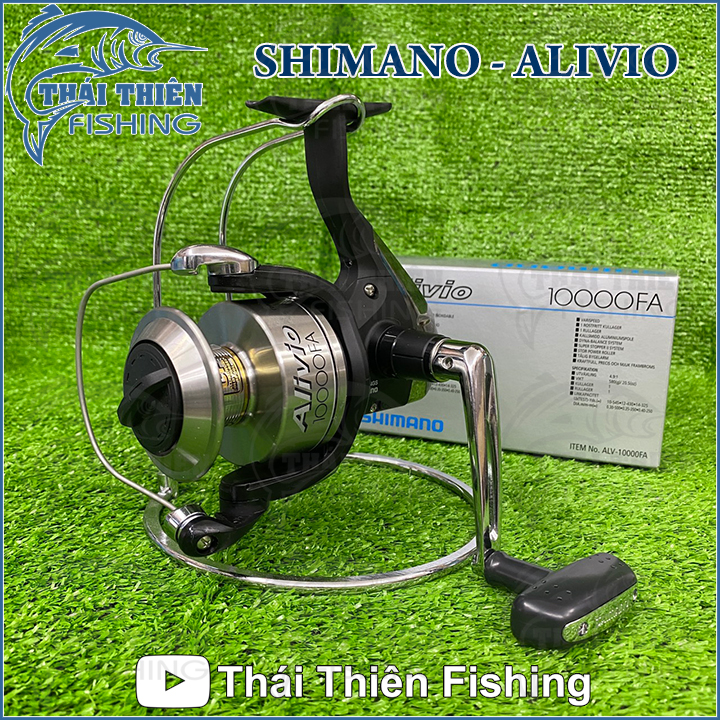 Máy Câu Shimano Alivio FA 6000 10000 Chính Hãng – Câu Cá Biển, Hồ Dịch Vụ