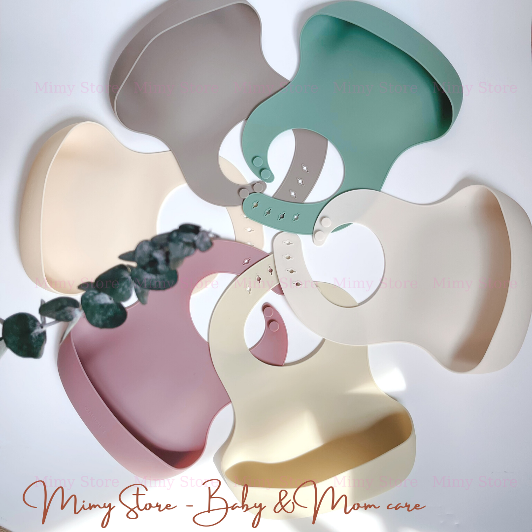 Yếm Ăn Dặm Silicone BLUEMAMA