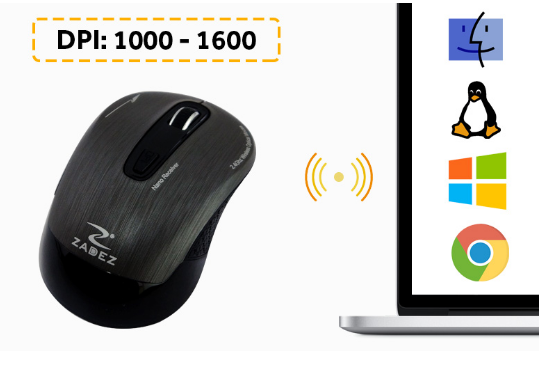 Chuột không dây Zadez M325 (Chính hãng)