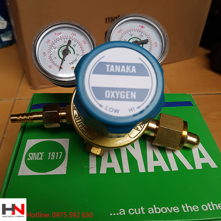 Đồng hồ giảm áp khí oxy TANAKA