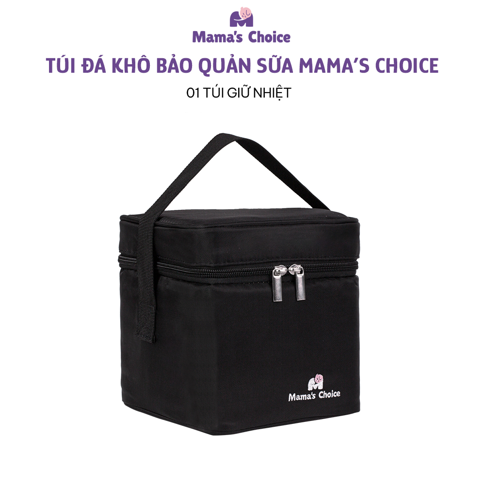 Túi Đá Khô Trữ Sữa Mama’s Choice, Giữ Lạnh Sữa Mẹ Lên Đến 14 Tiếng, Giữ Nhiệt Bình Sữa, Đựng và Giữ Ấm Đồ Ăn Cho Mẹ & Bé