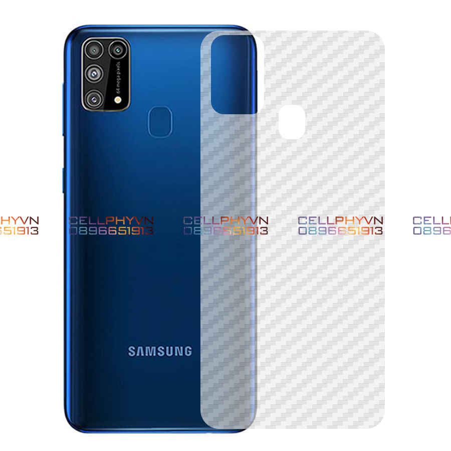 Miếng dán lưng cacbon Dành Cho Samsung M31