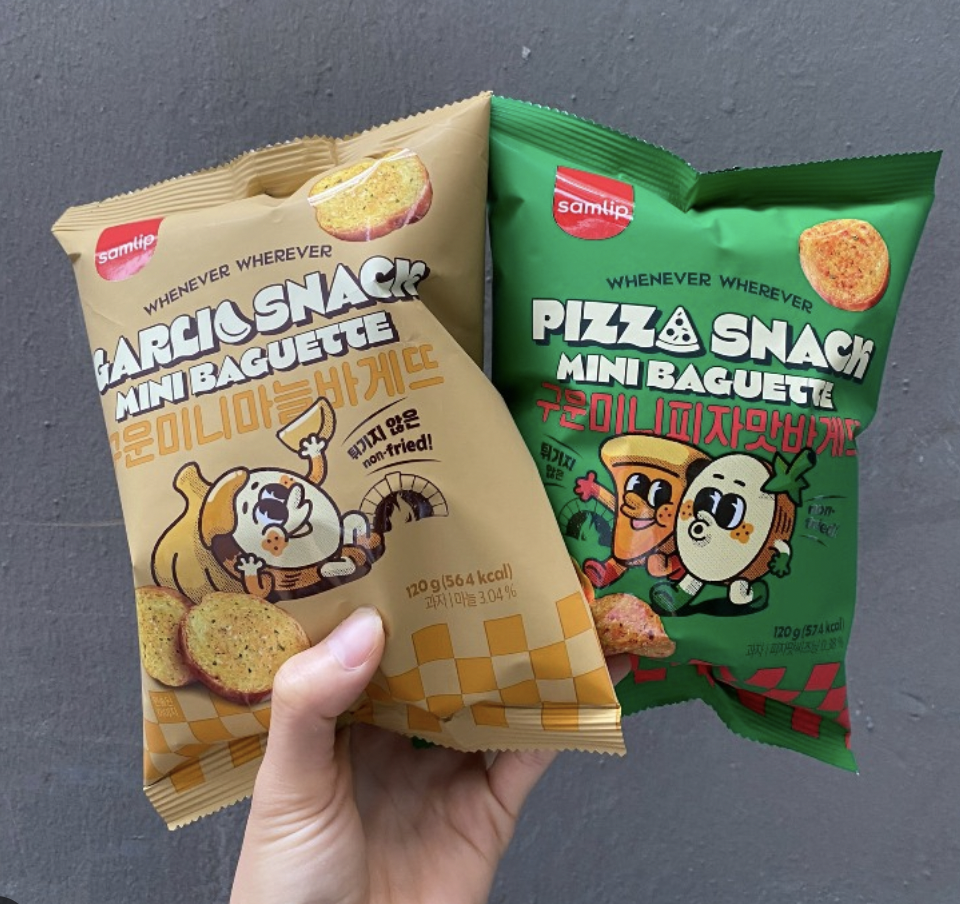 Bánh Mì Bơ Tỏi Garlic Snack Hàn Quốc