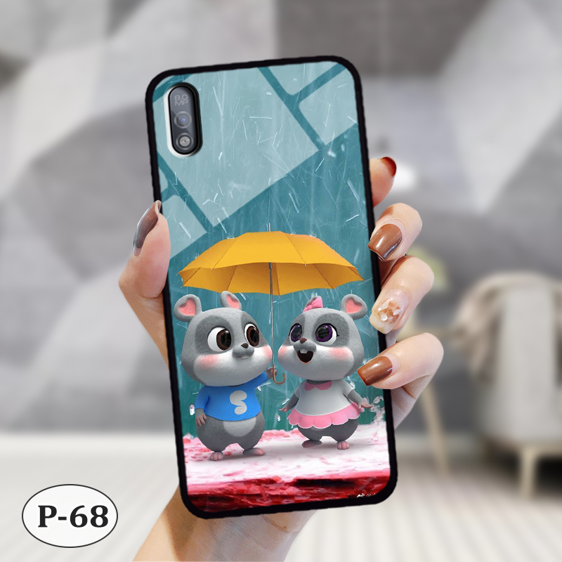 Ốp lưng kính vsmart bee 3 in 3d