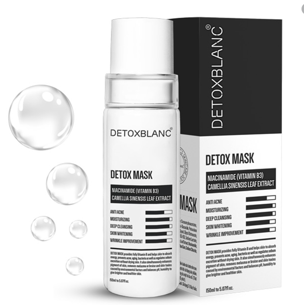 MẶT NẠ SỦI BỌT THẢI ĐỘC DETOX BLANC.(MẪU MỚI NHẤT)