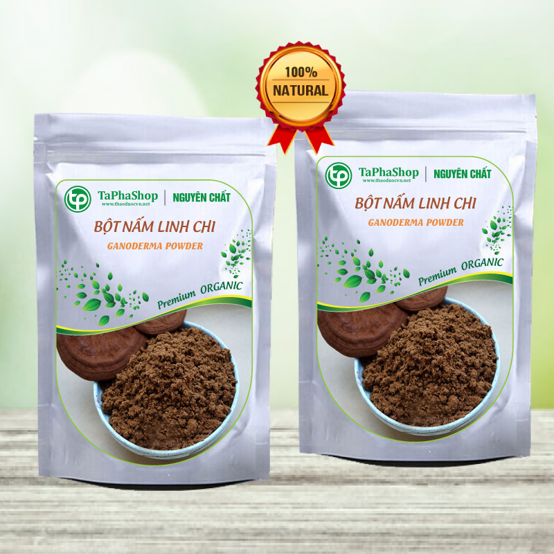 [HOT] Bột linh chi loại 1 100g - Thảo Dược Tấn Phát