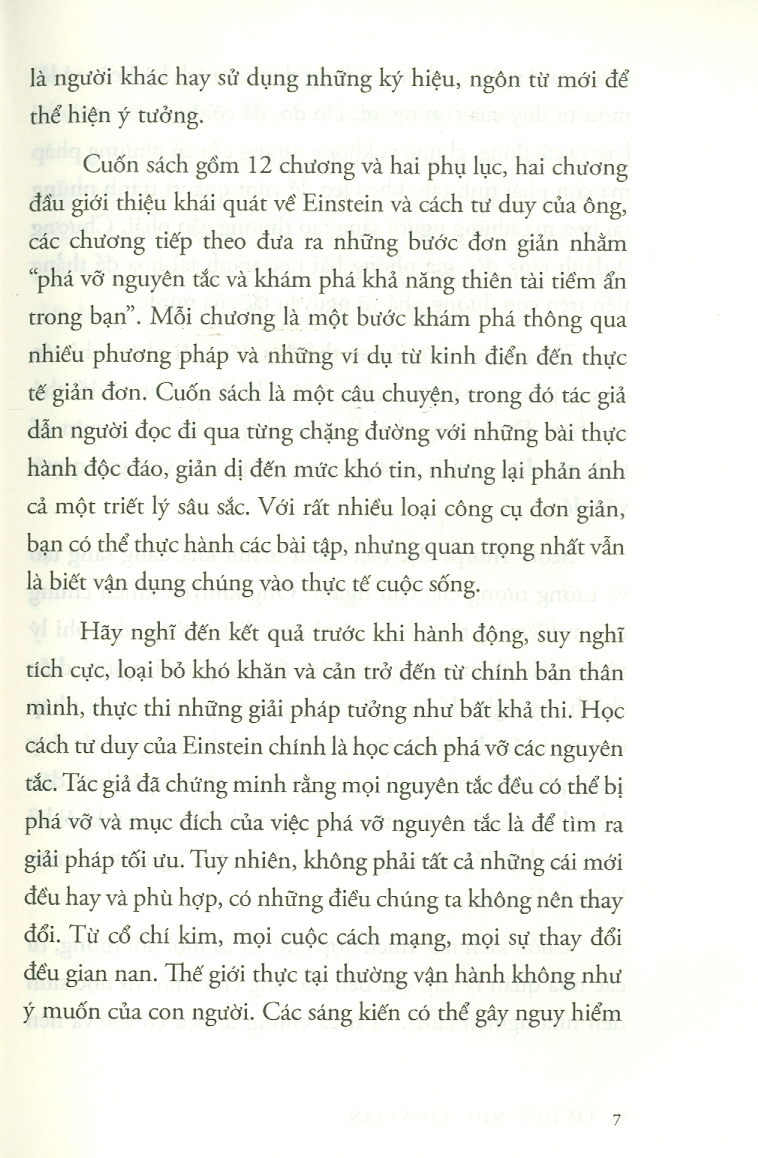 " Tư Duy Như Einstein"
