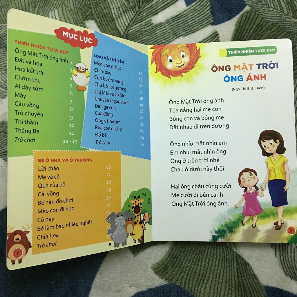 Sách Thơ Cho Bé Tập Nói - NTbooks