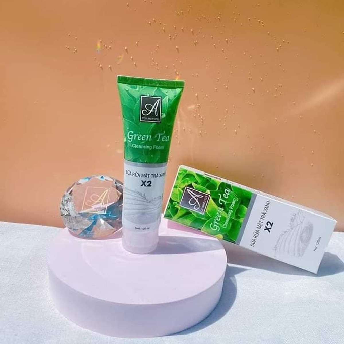 Sữa Rửa Mặt Trà Xanh A Cosmetics