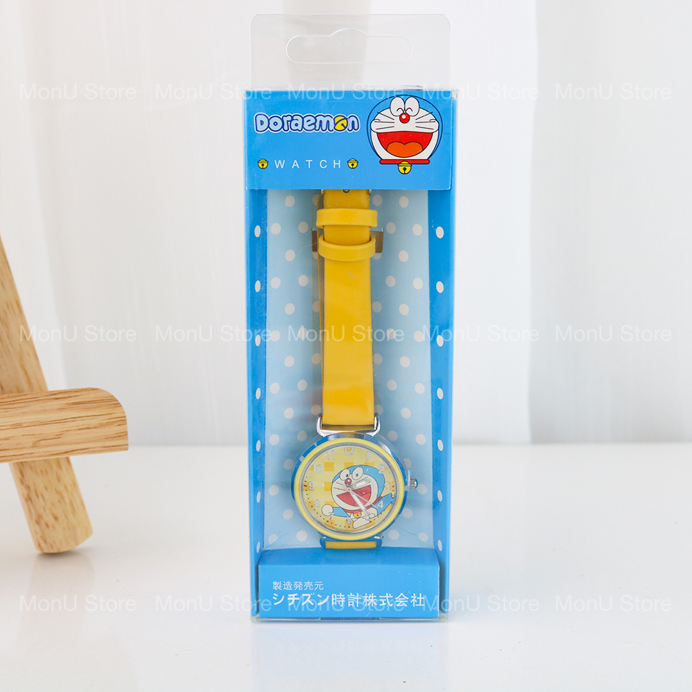 Đồng hồ đeo tay unisex hình doraemon doremon dễ thương cute mon0131