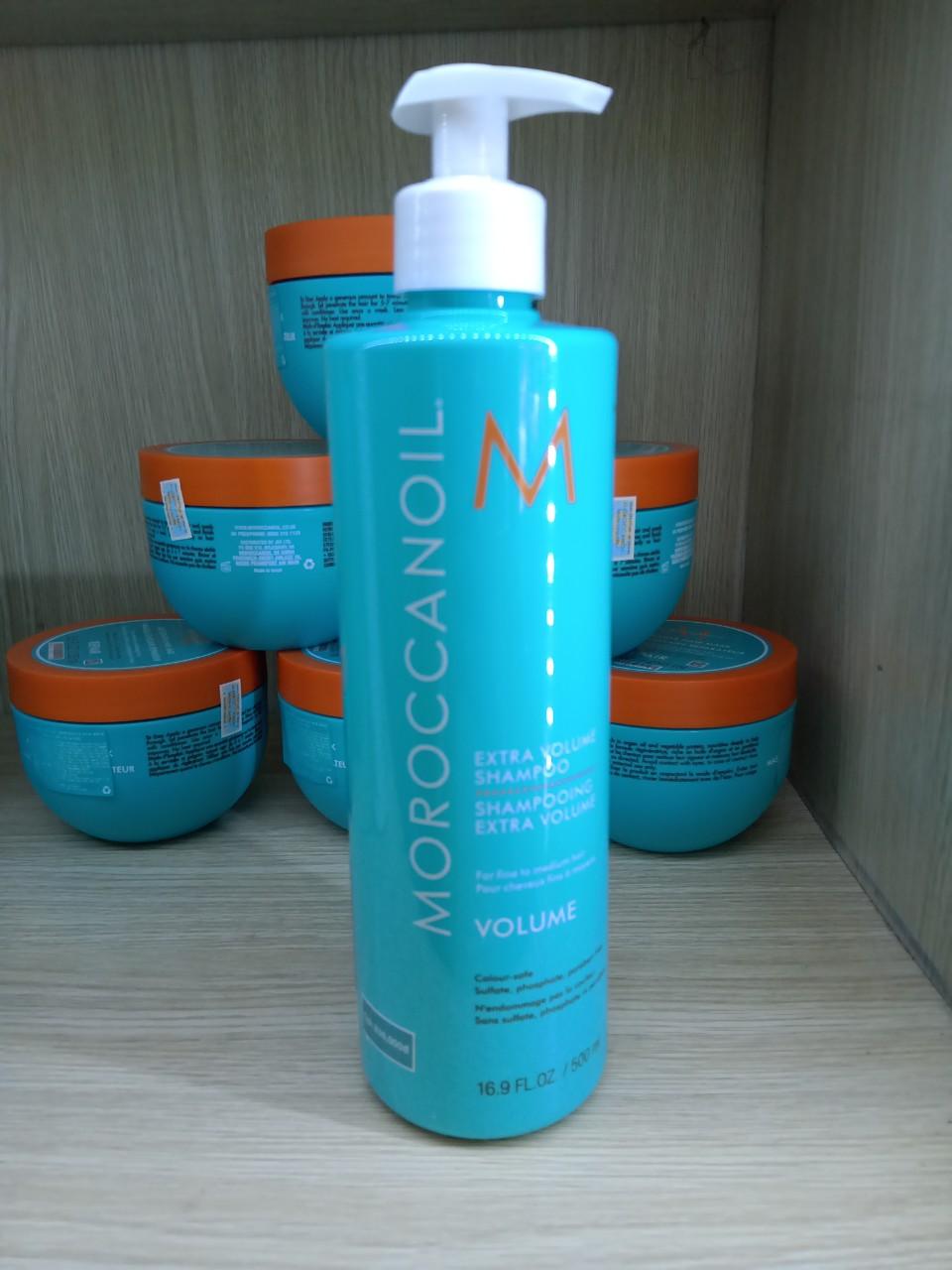 Dầu Gội  Tăng Phồng Tóc Moroccanoil Volume 500ML