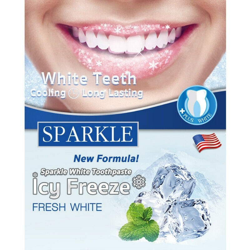 Kem Đánh Răng Thái Lan Sparkle Fresh White 100Gr Siêu Trắng Răng