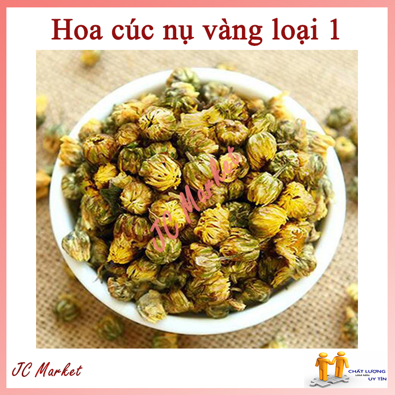 [HCM]100 gram Trà Hoa Cúc Cúc Nụ, Hoa Cúc Kim Cương