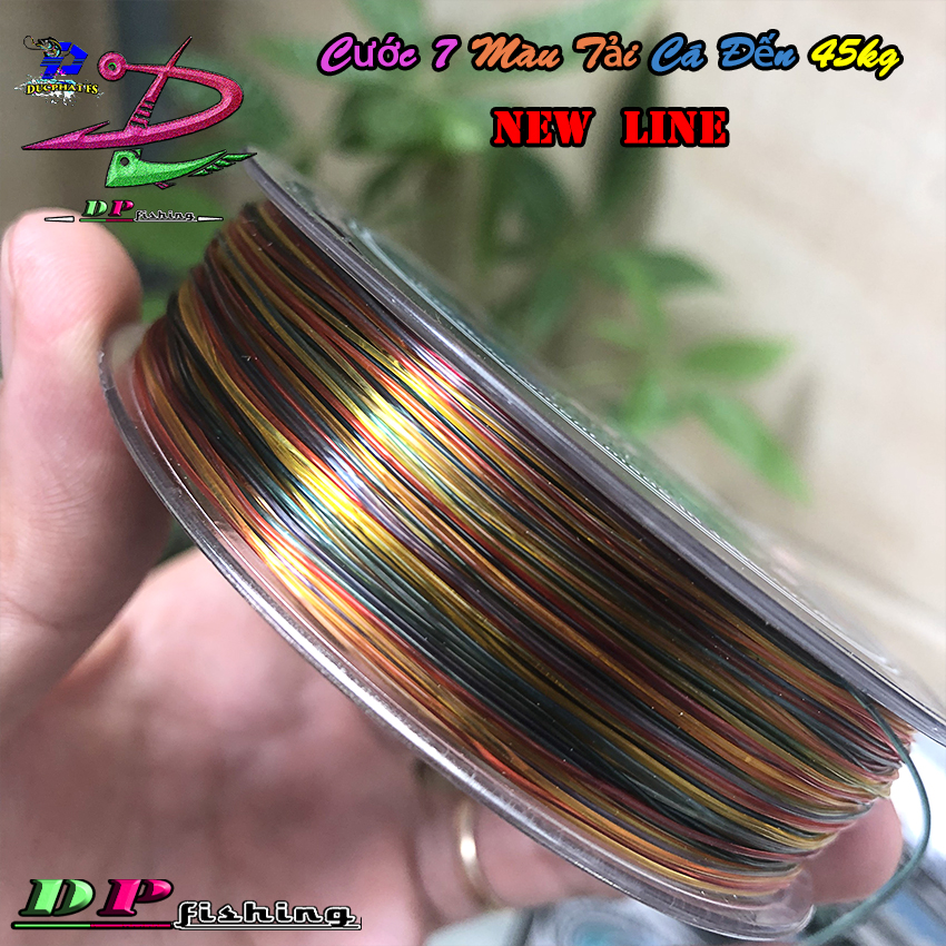 Dây cước câu cá 7 SPECIAL màu 100m tải cá đến 45kg