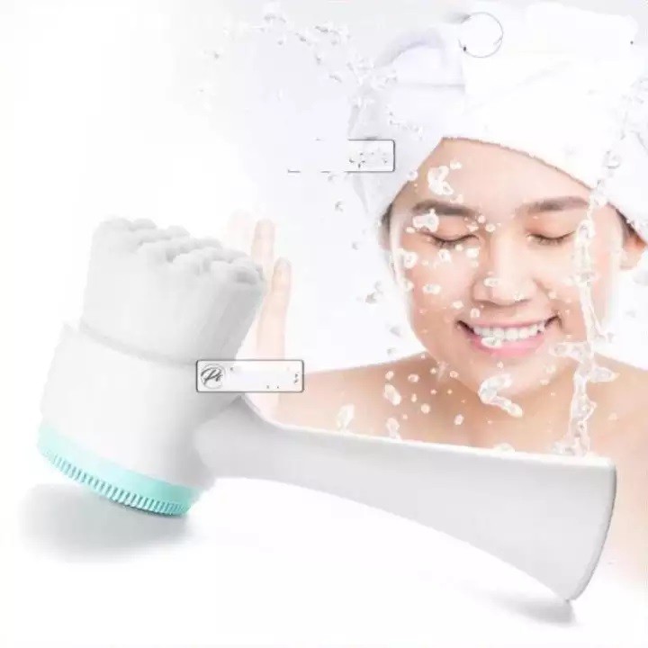 Máy Rửa Mặt, Cọ Rửa Mặt 2 Đầu Hàn Quốc Siêu Hót