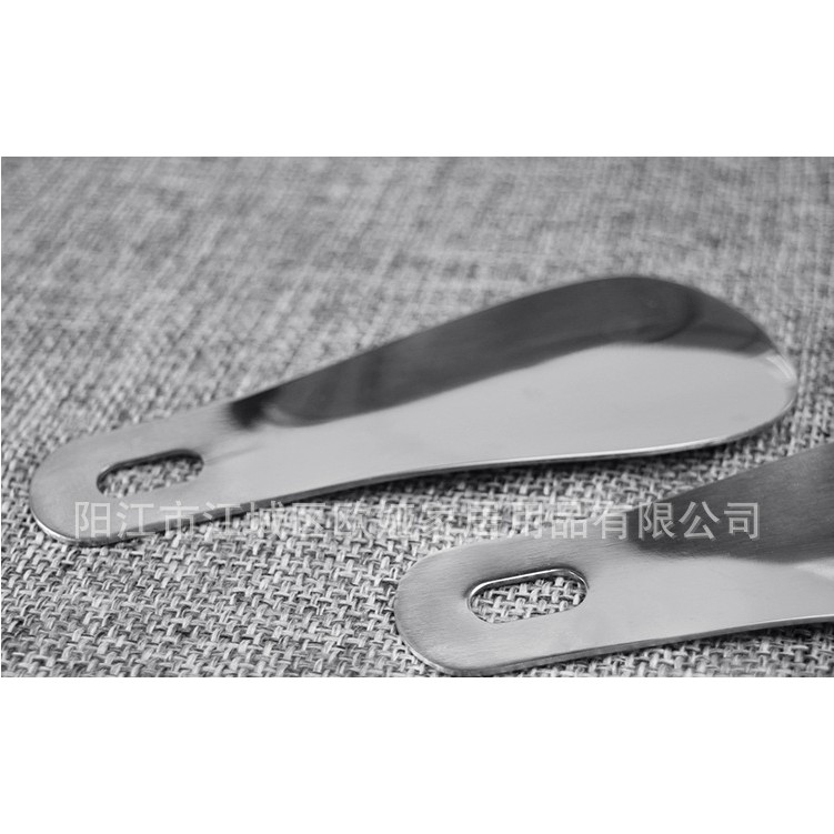 Dụng cụ đón gót giày inox loại 7cm x 3,5cm