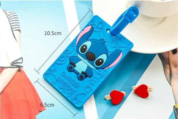 THẺ ĐEO BẢNG TÊN SILICON CHO VALI/HÀNH LÝ BIBI