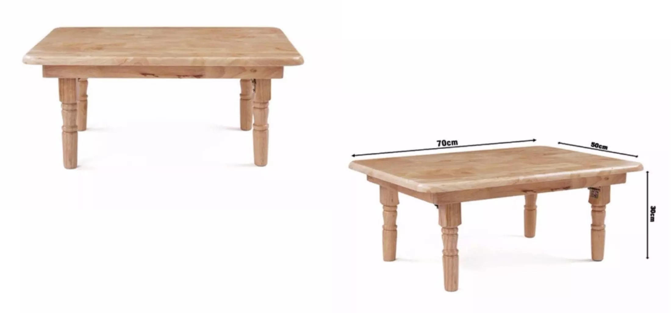 [HCM]Bàn xếp gỗ chân tiện 60x90