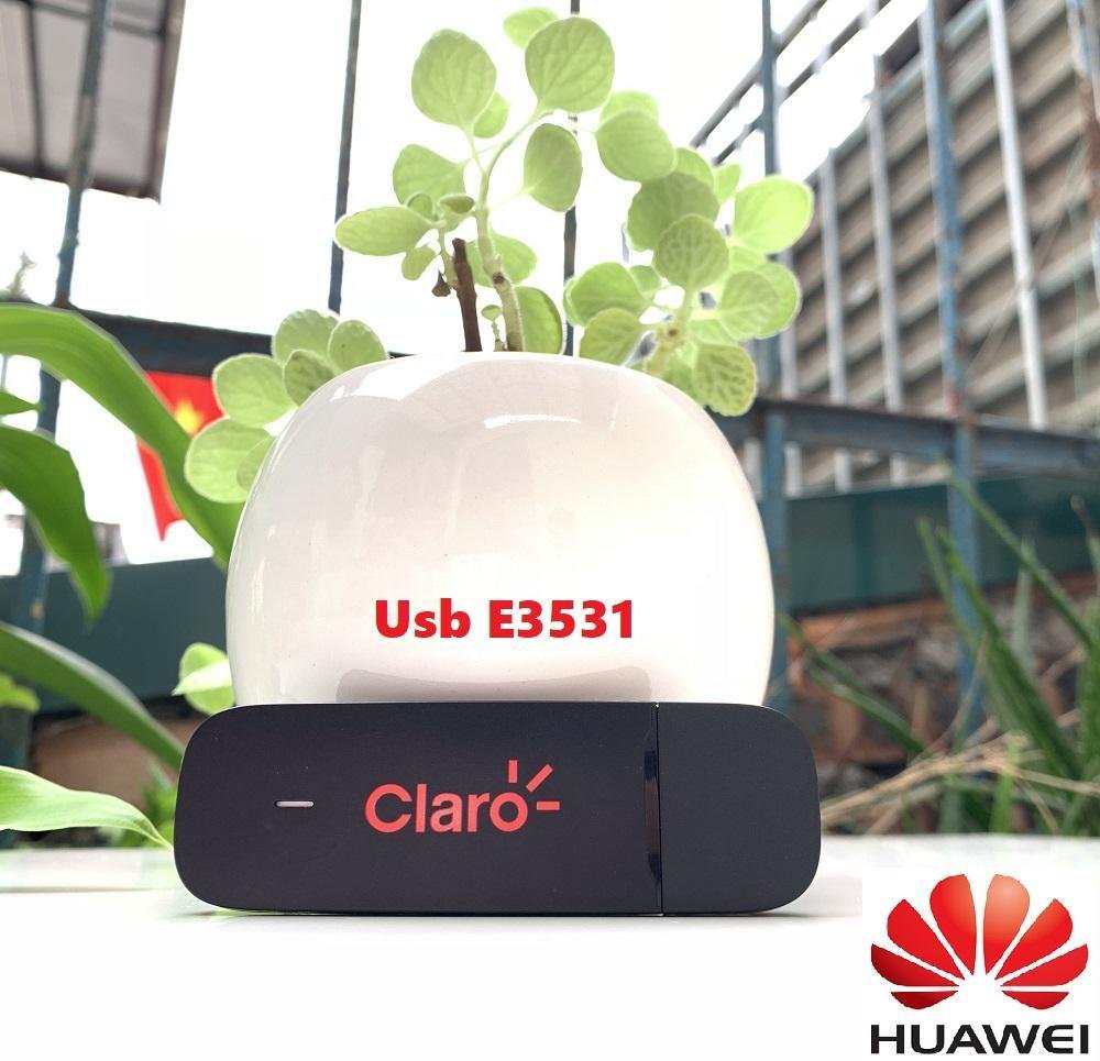 USB 3G HUAWEI E3531 21.6Mb - CẮM LÀ CHẠY -DCOM E3531 BẮT SÓNG CỰC TỐT
