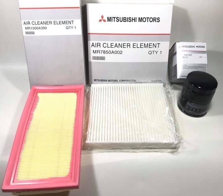 Combo 3 lọc mitsubishi xpander - mitrage - attrage - lọc gió động cơ - lọc điều hoà - lọc đâu