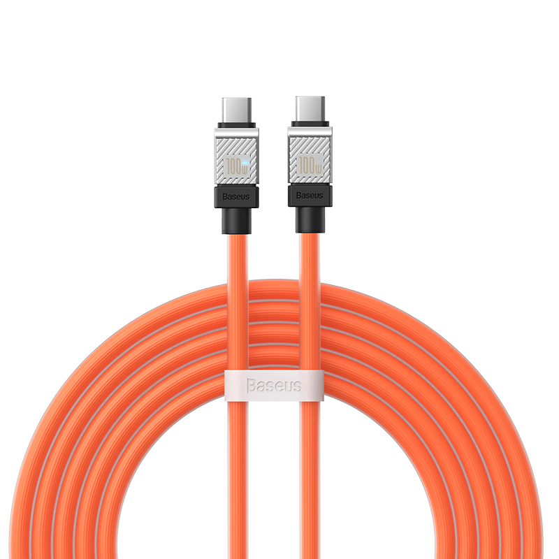 Cáp sạc nhanh Baseus CoolPlay Series Fast Charging Data Cable Type-C to Type-C 100W CAKW