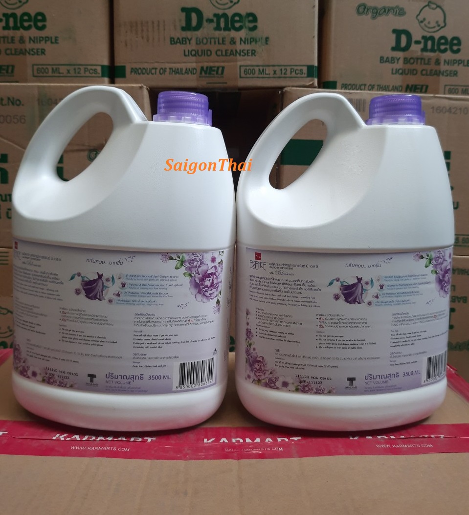 [HCM](SGT) Nước giặt đậm đặc Essence màu TÍM 3500 ml (can 3.5l)