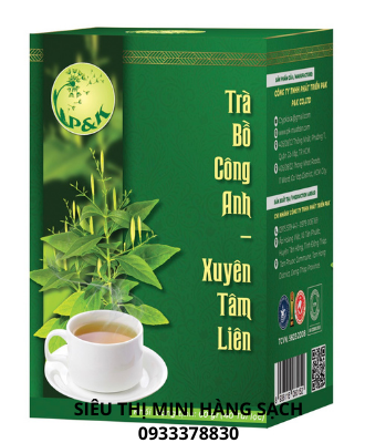 Trà Bồ Công Anh - Xuyên Tâm Liên (40 túi lọc)