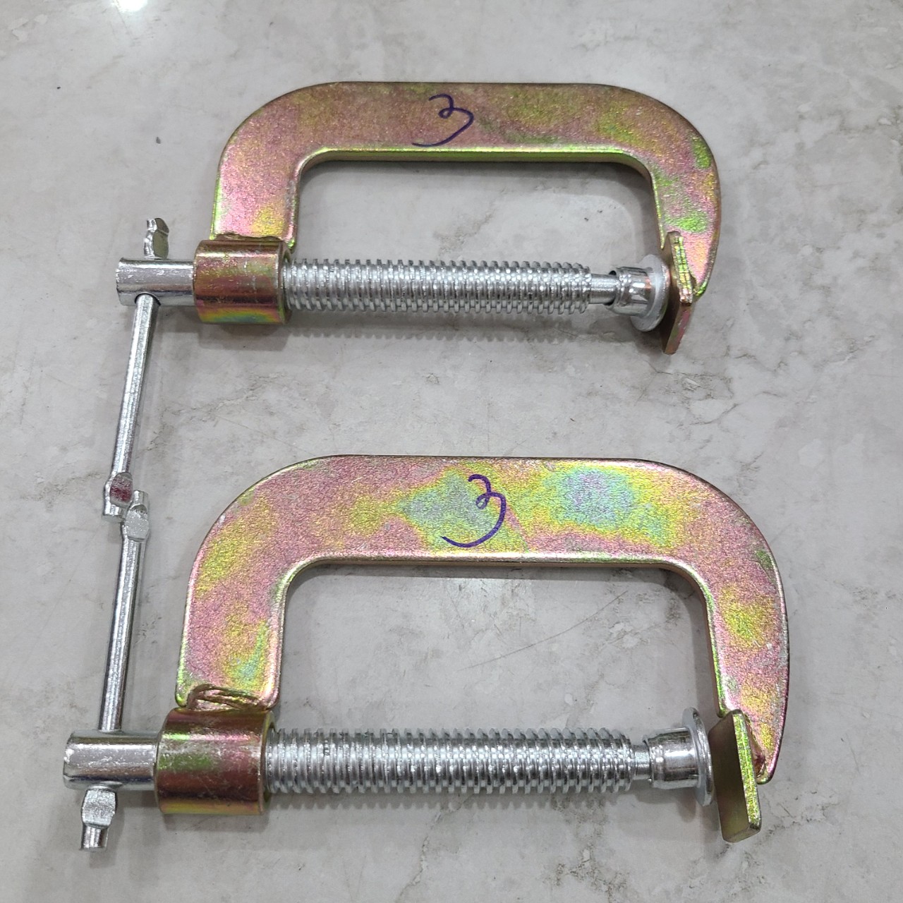 Cảo chữ C SẮT 2-3-4-5-6-8IN