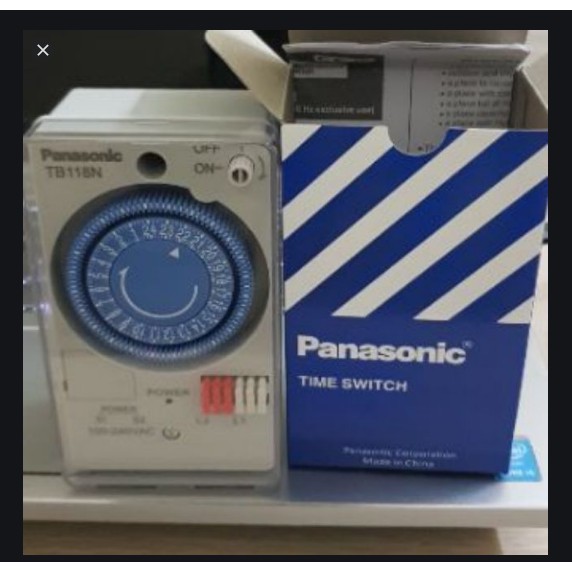 Rơle thời gian 24h panasonic tb118ne7