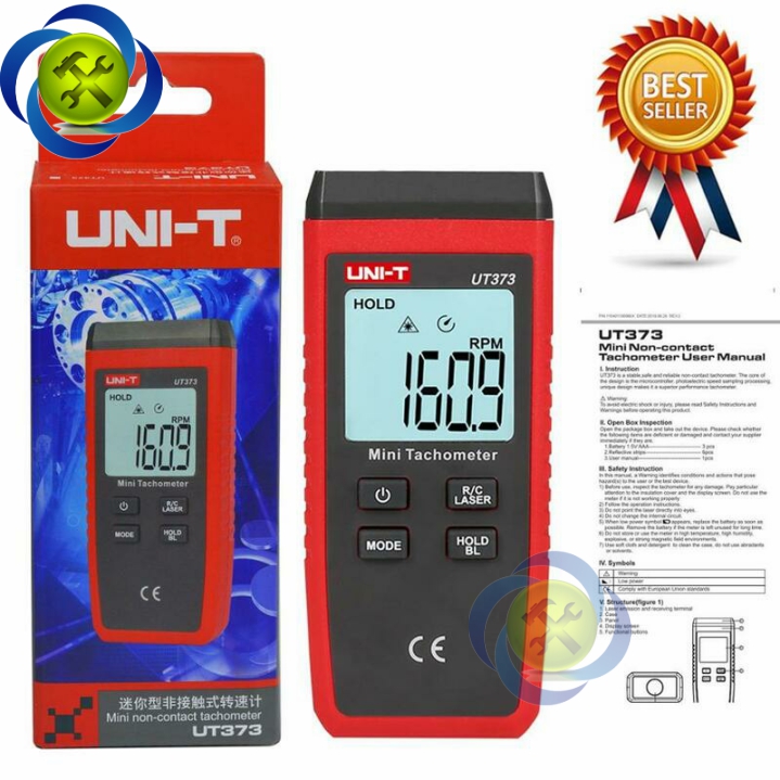 [HCM]Máy đo tốc độ vòng quay UNI-T UT373