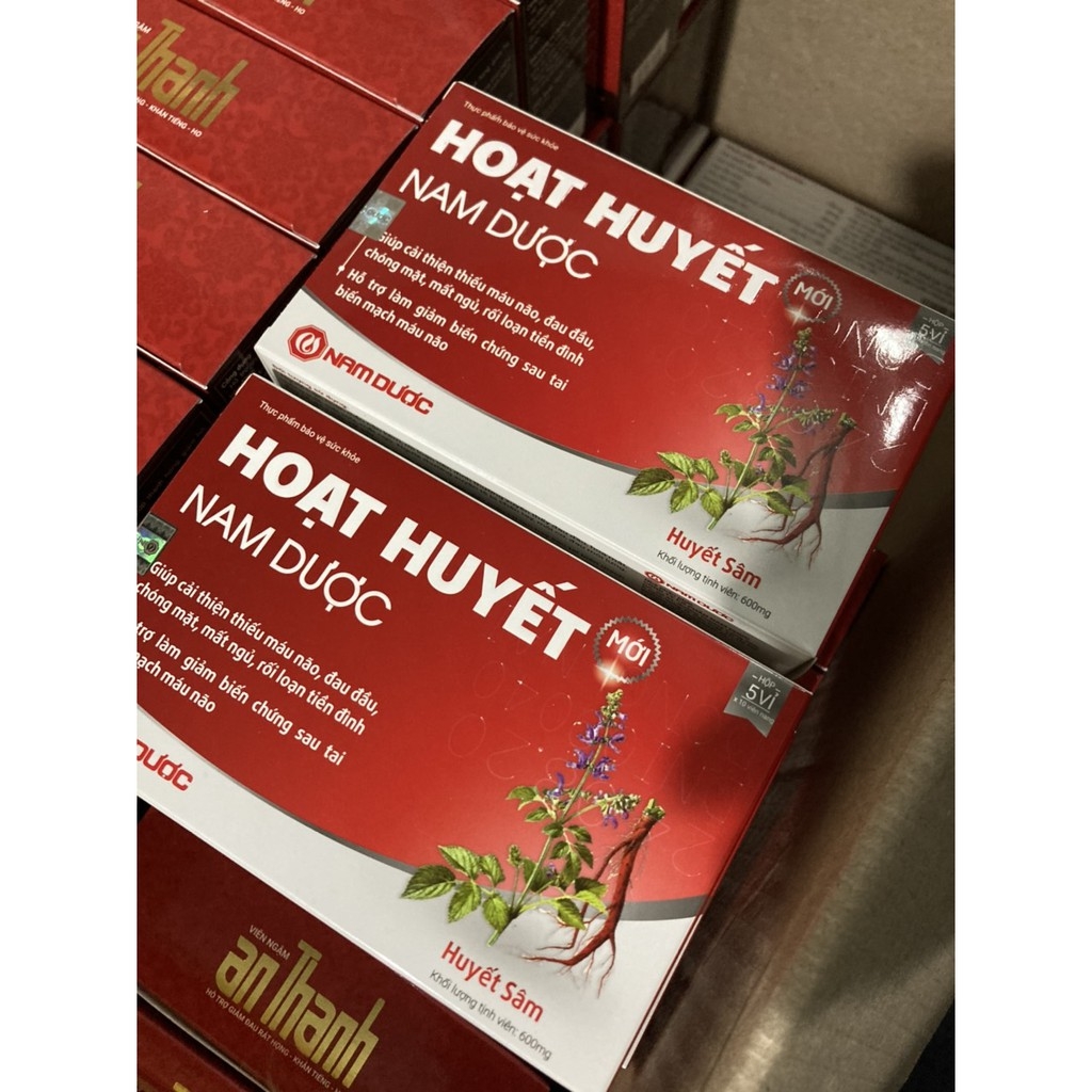 [HCM]Hoạt huyết Nam Dược (hộp 50 viên) - cvspharmacy