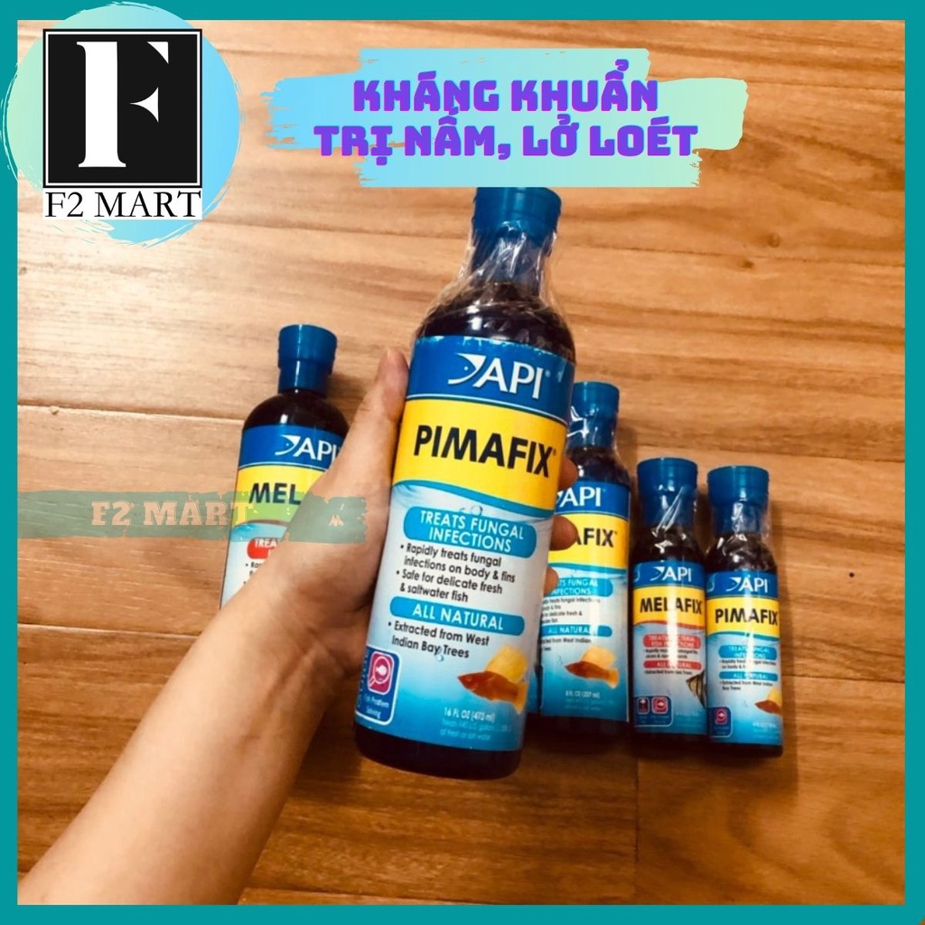 Dung dịch kháng khuẩn và nấm Melafix và Pimafix