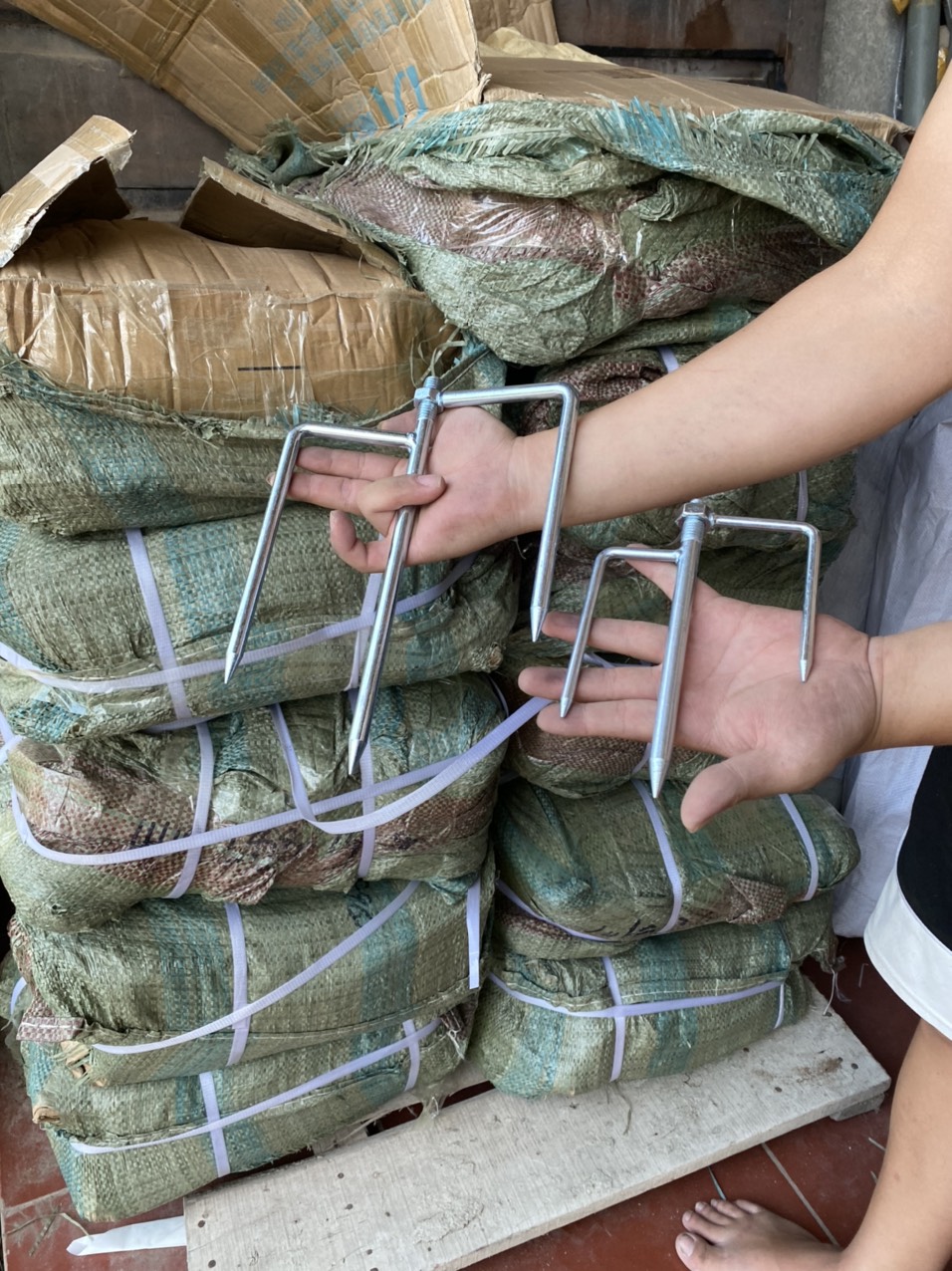 Chân cắm ô tiện lợi ô câu cá