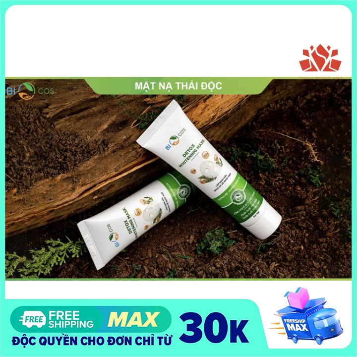 thải độc trắng da DETOX WHITENING MASK