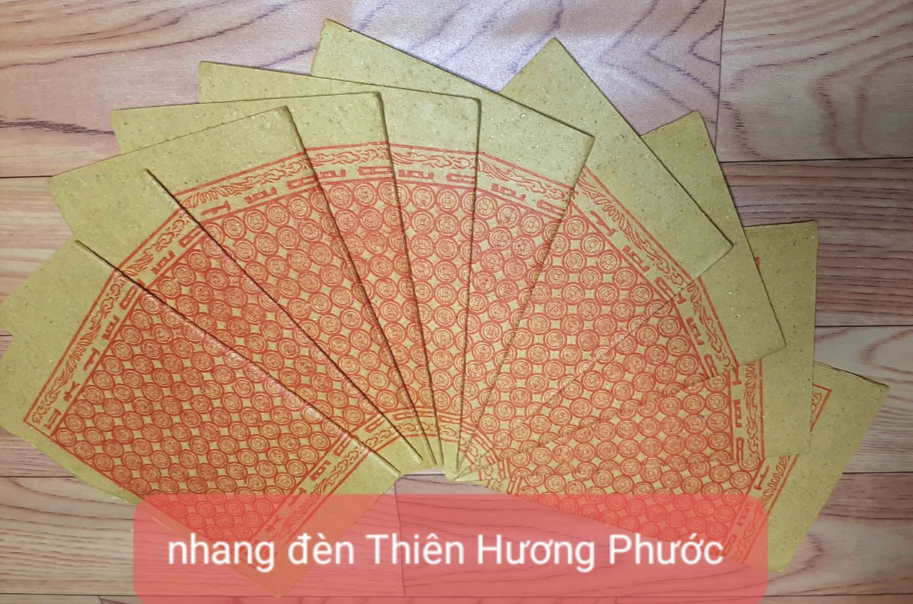 Giấy cúng giảm bớt vận rủi có giấy vuốt