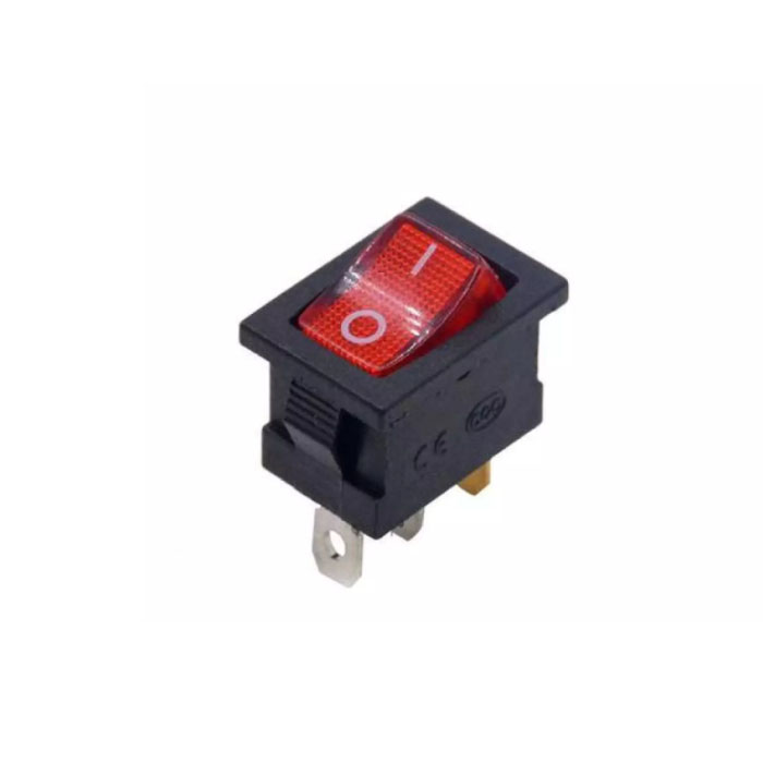 Công Tắc Bập Bênh KCD4 15A 150V 4 Chân Có Đèn 2 Chế Độ