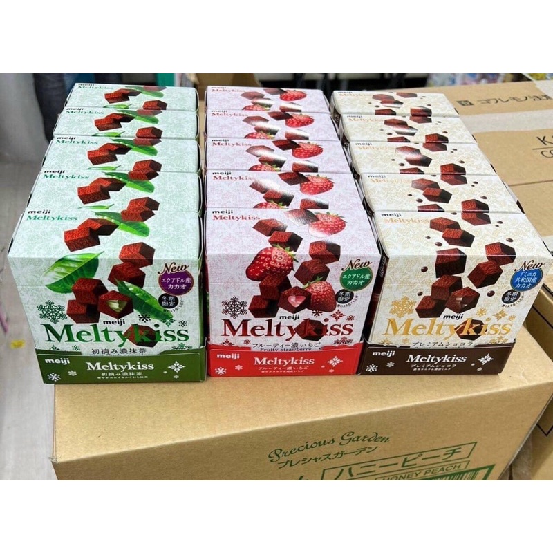 [FREE SHIP] Chocolate Meiji Socola tươi Nhật Meltykiss